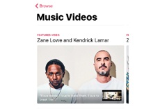 Упор в Apple Music будет сделан на видео