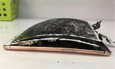 Новый iPhone 7 взорвался от падения на землю