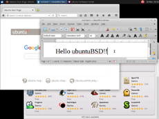 Вышла первая бета гибридной системы ubuntuBSD
