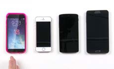Опубликовано сравнительное видео 4,7-дюймового iPhone 6, iPhone 5s, Nexus 5 и Galaxy Note 3