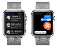 Facebook выпустил Messenger для Apple Watch