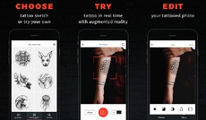 Смартфон поможет примерить татуировки