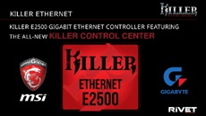 Представлен сетевой контроллер Killer E2500