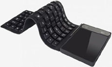 Компьютер на Windows уместился в гибкой клавиатуре