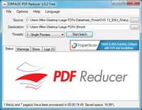 Бесплатная утилита уменьшит размер документа PDF