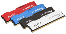 Kingston анонсировала DDR4-память HyperX FURY