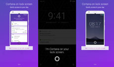 Microsoft приносит Cortana на экран блокировки Android