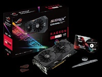 ASUS анонсировала видеокарту ROG Strix Radeon RX 470