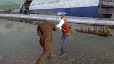 В GTA V обнаружили новую пасхалку сражения Снежного человека с Оборотнем