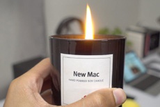 Фанаты Apple за несколько часов раскупили все свечи с запахом новых Mac