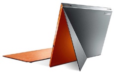 В Сети появился концепт планшетного компьютера Lenovo Folder Pad со встроенной подставкой
