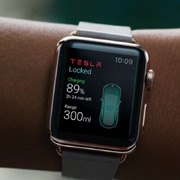 Apple Watch позволяют удаленно управлять Tesla S