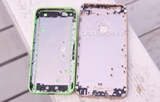 Сравнение корпусов 4,7-дюймового iPhone 6 и iPhone 5s