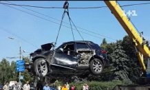 В інтернеті з'явилося відео скандальної ДТП з СБУшниками