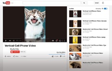 Концепт вертикального видео на YouTube