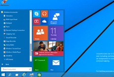 Работу меню «Пуск» в Windows 9 продемонстрировали на видео