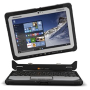 Panasonic анонсировала полностью защищённый ноутбук-трансформер Toughbook CF-20