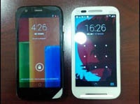 "Живое" фото Moto E рядом с Moto G