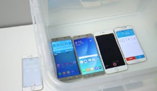 iPhone 6 Plus, Galaxy Note 5 и Galaxy S6 edge+ протестировали на водонепроницаемость