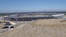Опубликовано новое видео с места строительства Apple Campus 2