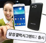 Samsung анонсировала смартфон Galaxy Grand 2 с поддержкой LTE