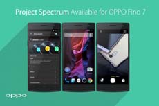 Oppo официально представляет прошивку Project Spectrum