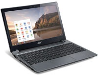 Acer: хромбуки продаются лучше ноутбуков с Windows 8