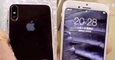 iPhone 8 с включенным экраном впервые засветился на видео