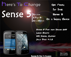 Неофициальный Sense 5 для HTC Explorer в работе