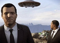В игре GTA V на PC обнаружили возможность забраться внутрь НЛО
