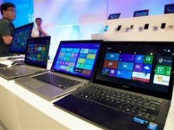 Поставки лэптопов в 2014 году снова сократятся