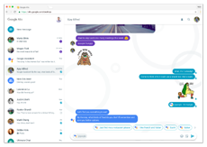 Сотрудник Google показал веб-версию мессенджера Allo