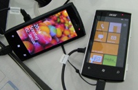 Acer начнёт выпуск смартфонов с Windows Phone после того, как ОС займёт 15% рынка Европы