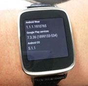 ASUS ZenWatch обновились до Android Wear 5.1.1