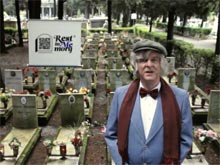 Надгробия будущего оснастят QR-кодом, с помощью которого можно будет зайти в фотоальбом любого усопшего