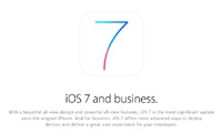 Apple готовит iOS 7 для бизнес-клиентов