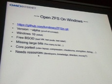 Выпущена альфа-версия драйвера ZFS для Windows