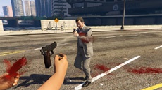 В GTA V теперь можно выбивать оружие из рук персонажей выстрелами