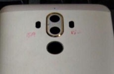 Металлический корпус Huawei Mate 9 с двойной камерой на фото