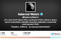 Твиттер-аккаунт NASA перестал оповещать об угрозах из космоса