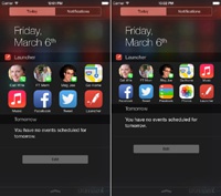 Apple спустя полгода сняла санкции с лаунчера для Центра уведомлений iOS 8