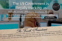 Сайты-«миллионники» устроили акцию протеста против слежки в интернете