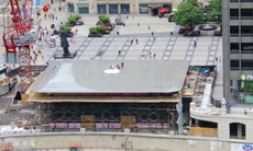 Крыша нового магазина Apple в Чикаго напоминает гигантский MacBook Air