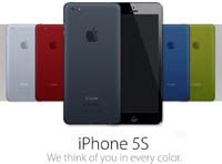 Коцепт разноцветных iPhone 5S
