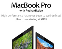 Apple пришлось сменить слоган MacBook Pro Retina