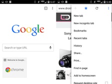 Мобильный Chrome выполнили в "материальном" дизайне