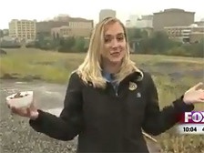 Журналистка, обругавшая плохую погоду в прямом эфире, стала звездой Youtube