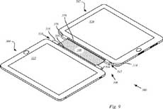 Apple запатентовала соединение двух мобильных устройств магнитным креплением