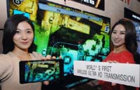 LG показала, как транслировать UHD-контент с мобильников