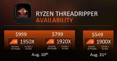 AMD выпустила процессор Threadripper 1900X